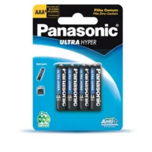 Pilha Super Hyper Aa 4pc Panasonic