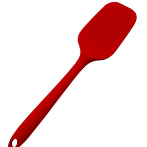 Espatula De Silicone Retangular 27cm Vermelho