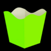 Cachepot Pequeno Neon Verde - 10 Unidades - Imagem 2