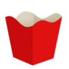 Cachepot Pequeno Vermelho - 10 Unidades - Imagem 2